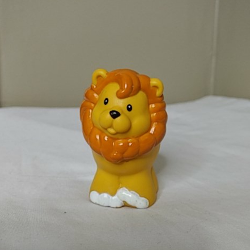 Vintage Fisher Price Mattel Little People Animal Sound Zoo Lion Replacem…